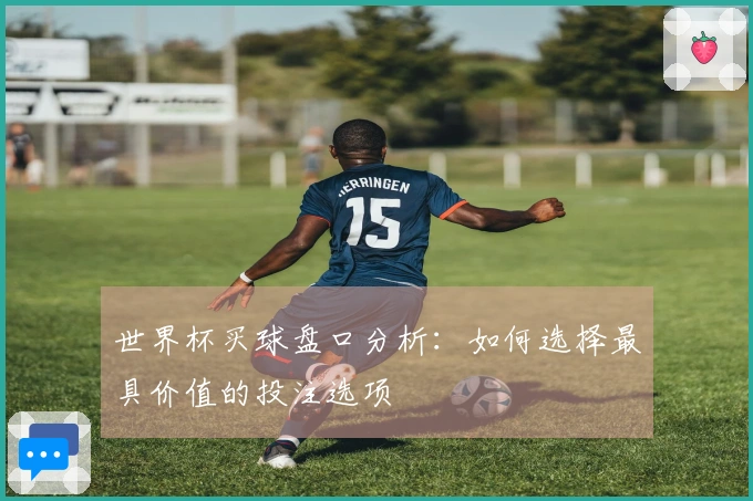 世界杯买球盘口分析：如何选择最具价值的投注选项
