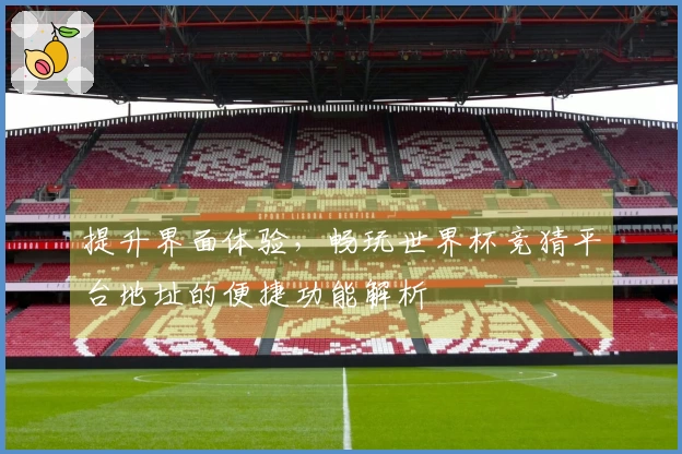 提升界面体验，畅玩世界杯竞猜平台地址的便捷功能解析