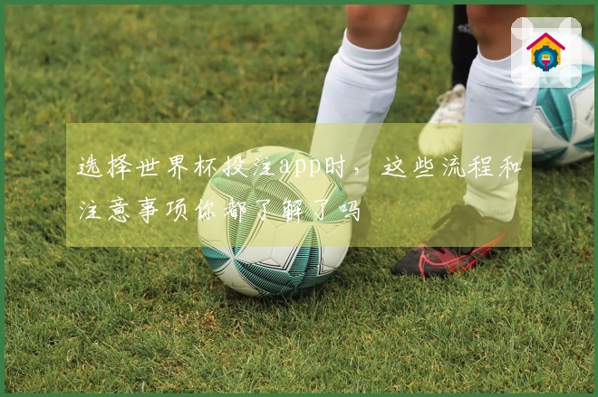 选择世界杯投注app时，这些流程和注意事项你都了解了吗