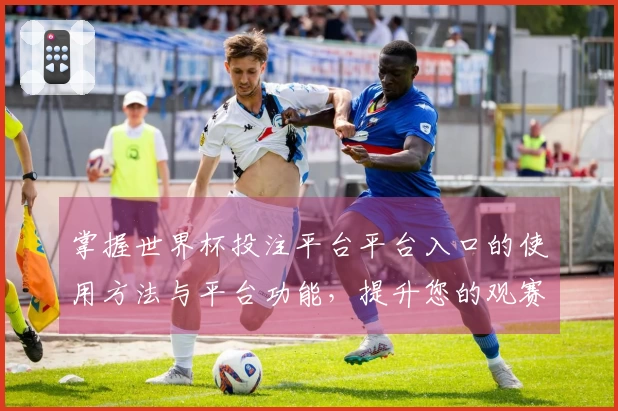 掌握世界杯投注平台平台入口的使用方法与平台功能，提升您的观赛体验